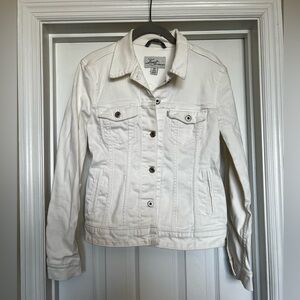 Vintage Levi’s White Jean Jacket